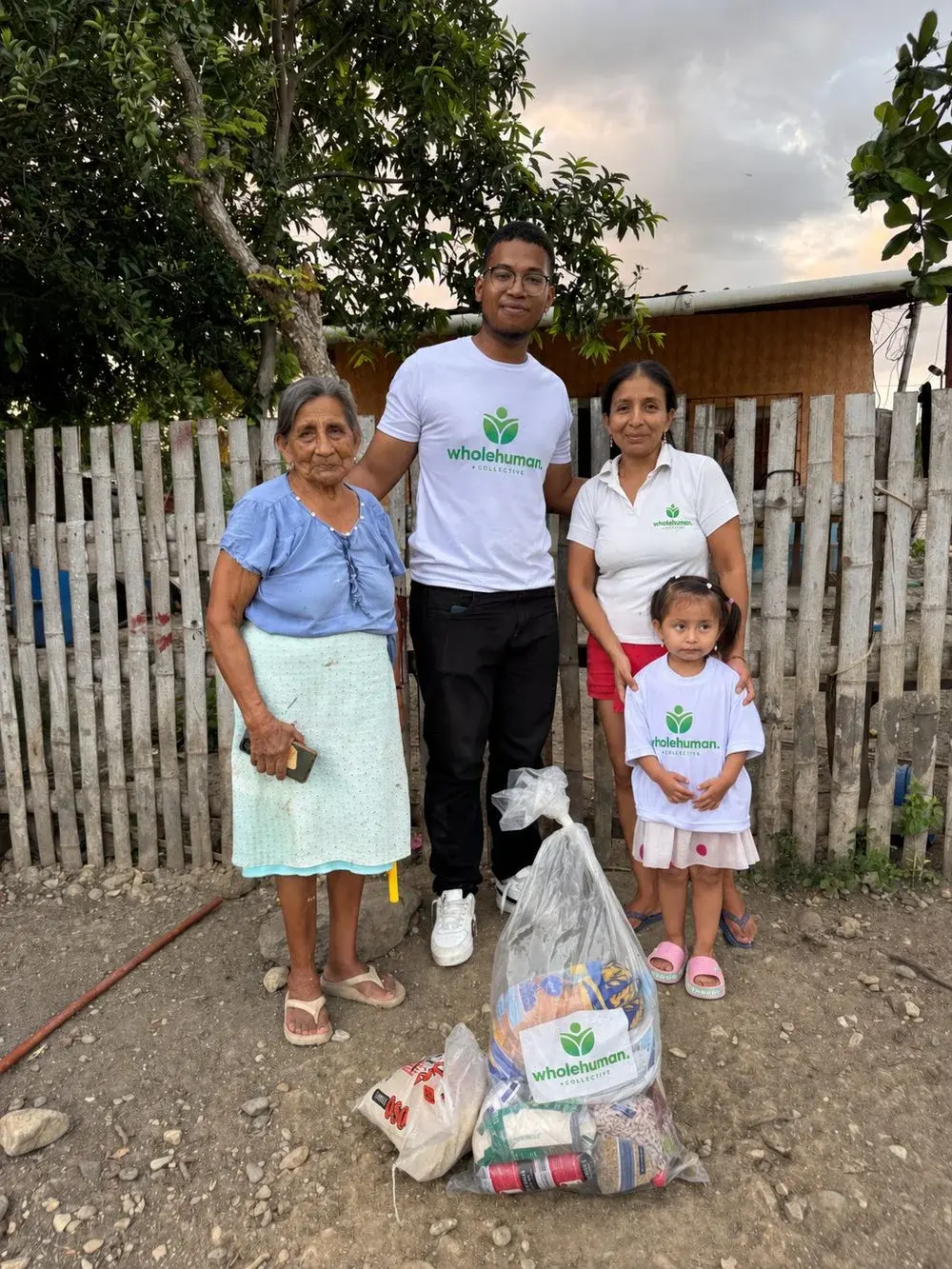 Door-to-door delivery of essentials kits